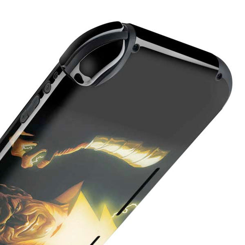 DC Comics Justice Society of America #23 Cover Painting Black Adam Original Art by Alex Ross Nintendo Switch Lite Skin